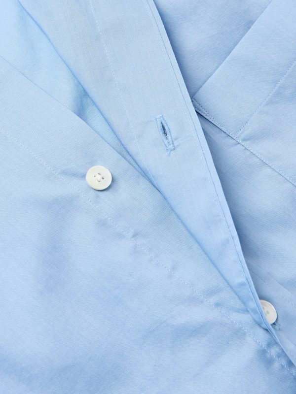Oversized Button-Down Collar Cotton Shirt - CU Oversized Button-Down Collar Cotton Shirt - CU