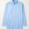 Oversized Button-Down Collar Cotton Shirt Oversized Button-Down Collar Cotton Shirt