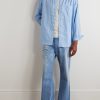 Oversized Button-Down Collar Cotton Shirt - OU Oversized Button-Down Collar Cotton Shirt - OU