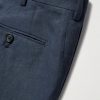 Straight-Leg Linen Suit Trousers - CU Straight-Leg Linen Suit Trousers - CU