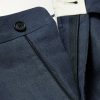 Straight-Leg Linen Suit Trousers - E1 Straight-Leg Linen Suit Trousers - E1