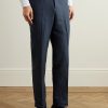 Straight-Leg Linen Suit Trousers - FR Straight-Leg Linen Suit Trousers - FR