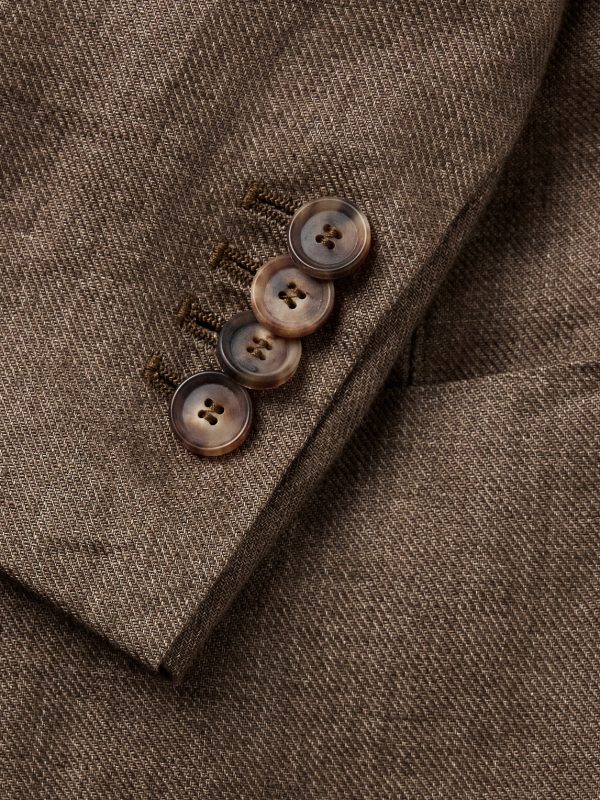 Posillipo Unstructured Linen Suit Jacket - CU Posillipo Unstructured Linen Suit Jacket - CU