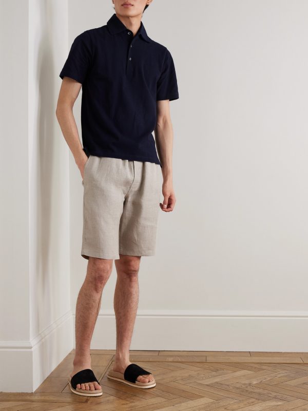Cotton-Piqué Polo Shirt - OU