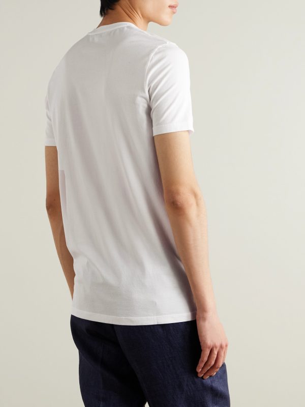 Lewis Slim-Fit Stretch-Cotton Jersey T-Shirt - BK