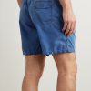 Straight-Leg Mid-Length Swim Shorts - BK Straight-Leg Mid-Length Swim Shorts - BK