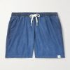 Straight-Leg Mid-Length Swim Shorts Straight-Leg Mid-Length Swim Shorts