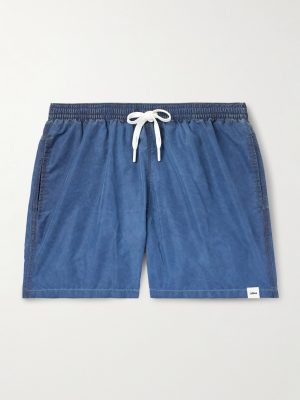 Straight-Leg Mid-Length Swim Shorts Straight-Leg Mid-Length Swim Shorts