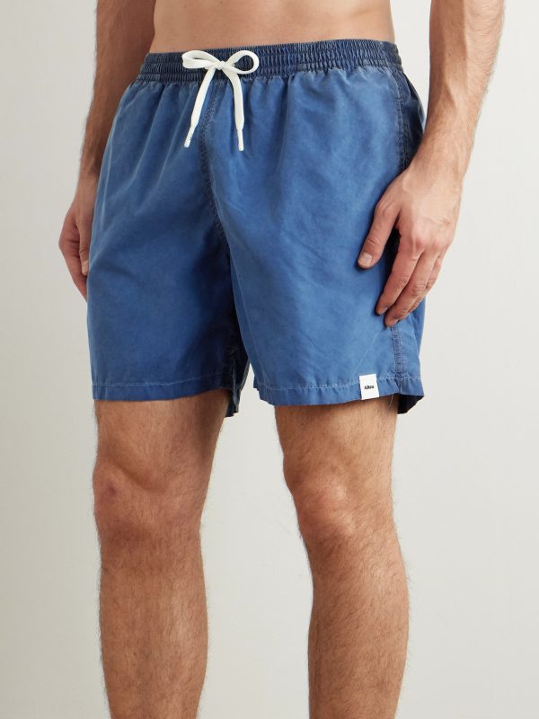 Straight-Leg Mid-Length Swim Shorts - OU Straight-Leg Mid-Length Swim Shorts - OU