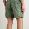 Straight-Leg Mid-Length Swim Shorts - BK Straight-Leg Mid-Length Swim Shorts - BK