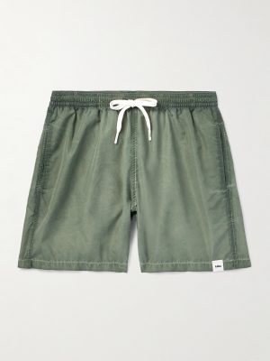 Straight-Leg Mid-Length Swim Shorts Straight-Leg Mid-Length Swim Shorts