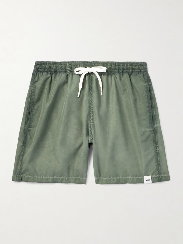 Straight-Leg Mid-Length Swim Shorts Straight-Leg Mid-Length Swim Shorts