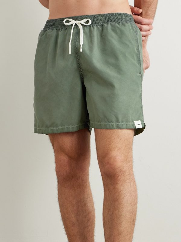 Straight-Leg Mid-Length Swim Shorts - OU Straight-Leg Mid-Length Swim Shorts - OU