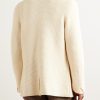 Merino Wool and Cashmere-Blend Cardigan - BK Merino Wool and Cashmere-Blend Cardigan - BK