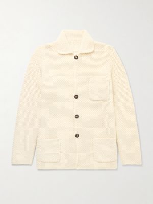 Merino Wool and Cashmere-Blend Cardigan