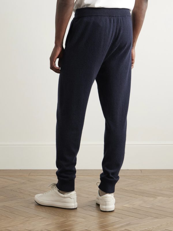 Finley Tapered Cashmere Sweatpants - BK Finley Tapered Cashmere Sweatpants - BK