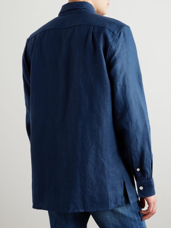 Linen Overshirt - BK Linen Overshirt - BK
