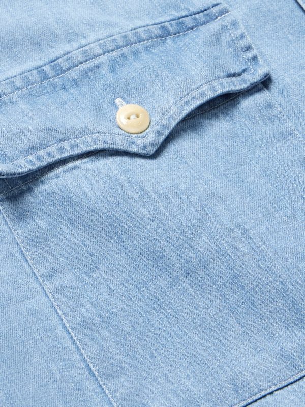Denim Western Shirt - CU Denim Western Shirt - CU