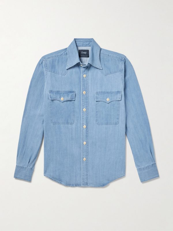 Denim Western Shirt Denim Western Shirt
