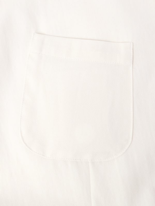 Oversized Cotton and Wool-Blend Gabardine Blazer - E1