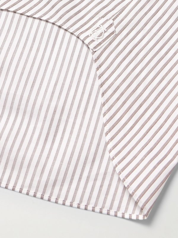Striped Cotton Shirt - CU Striped Cotton Shirt - CU