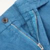 Slim-Fit Straight-Leg Linen Suit Trousers - E1 Slim-Fit Straight-Leg Linen Suit Trousers - E1