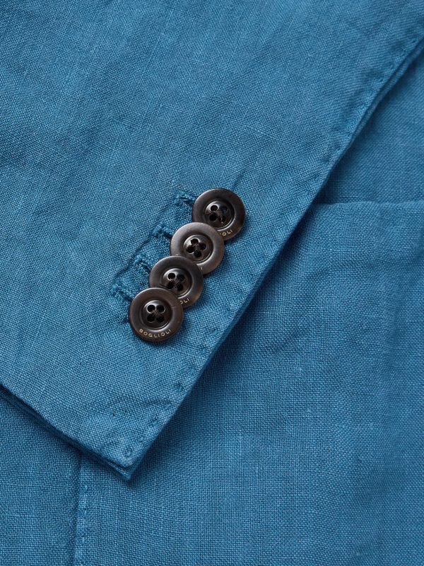 Unstructured Linen Suit Jacket - CU