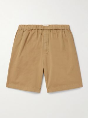 Straight-Leg Cotton-Blend Twill Bermuda Shorts Straight-Leg Cotton-Blend Twill Bermuda Shorts