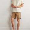 Straight-Leg Cotton-Blend Twill Bermuda Shorts - OU