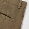 Slim-Fit Straight-Leg Linen Suit Trousers - CU Slim-Fit Straight-Leg Linen Suit Trousers - CU