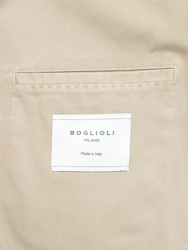 Cotton-Blend Twill Suit Jacket - E1 Cotton-Blend Twill Suit Jacket - E1