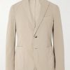 Cotton-Blend Twill Suit Jacket Cotton-Blend Twill Suit Jacket