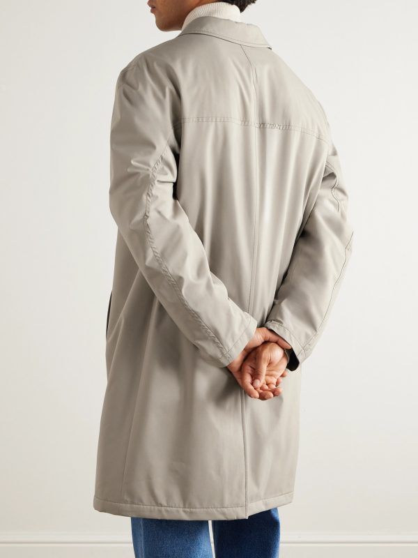 Padded Shell Overcoat - BK Padded Shell Overcoat - BK