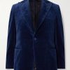 Slim-Fit Cotton-Velvet Tuxedo Jacket Slim-Fit Cotton-Velvet Tuxedo Jacket