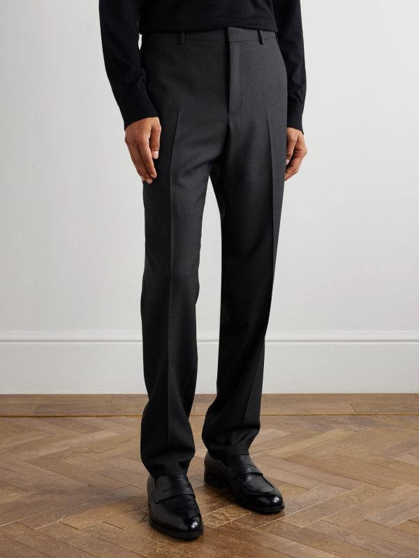 Straight-Leg Wool Suit Trousers - FR Straight-Leg Wool Suit Trousers - FR