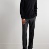 Straight-Leg Wool Suit Trousers - OU Straight-Leg Wool Suit Trousers - OU