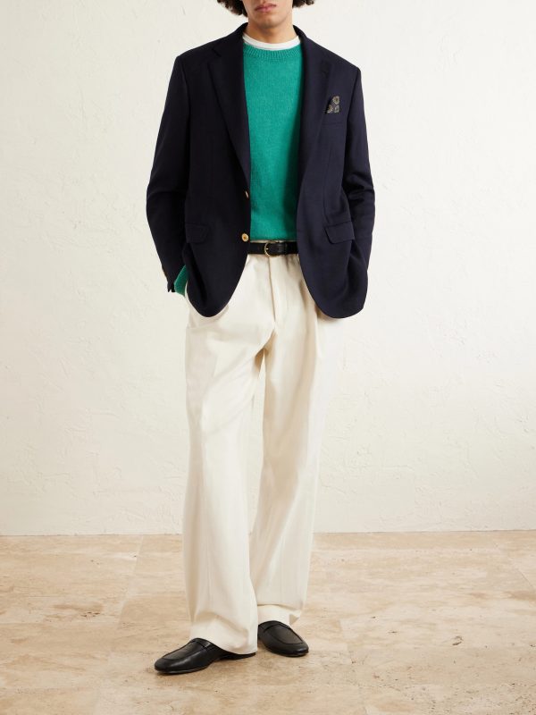 Cashmere-Gauze Blazer - OU Cashmere-Gauze Blazer - OU
