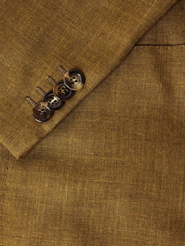 Amalfi Slim-Fit Double-Breasted Silk, Cashmere and Linen-Blend Blazer - CU