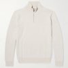 Cashmere and Silk-Blend Half-Zip Sweater Cashmere and Silk-Blend Half-Zip Sweater