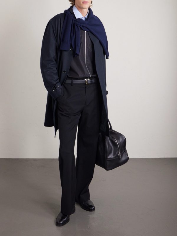 Padded Cashmere-Blend Car Coat - OU Padded Cashmere-Blend Car Coat - OU