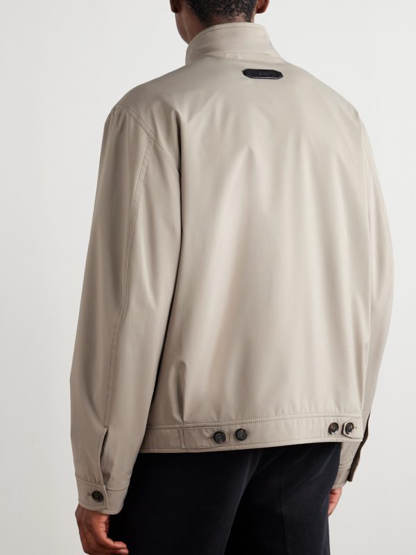 Padded Shell Blouson Jacket - BK