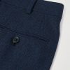 Tapered Checked Wool Suit Trousers - CU Tapered Checked Wool Suit Trousers - CU