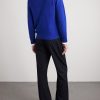 Cashmere and Silk-Blend Half-Zip Sweater - BK Cashmere and Silk-Blend Half-Zip Sweater - BK