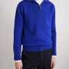 Cashmere and Silk-Blend Half-Zip Sweater - FR Cashmere and Silk-Blend Half-Zip Sweater - FR