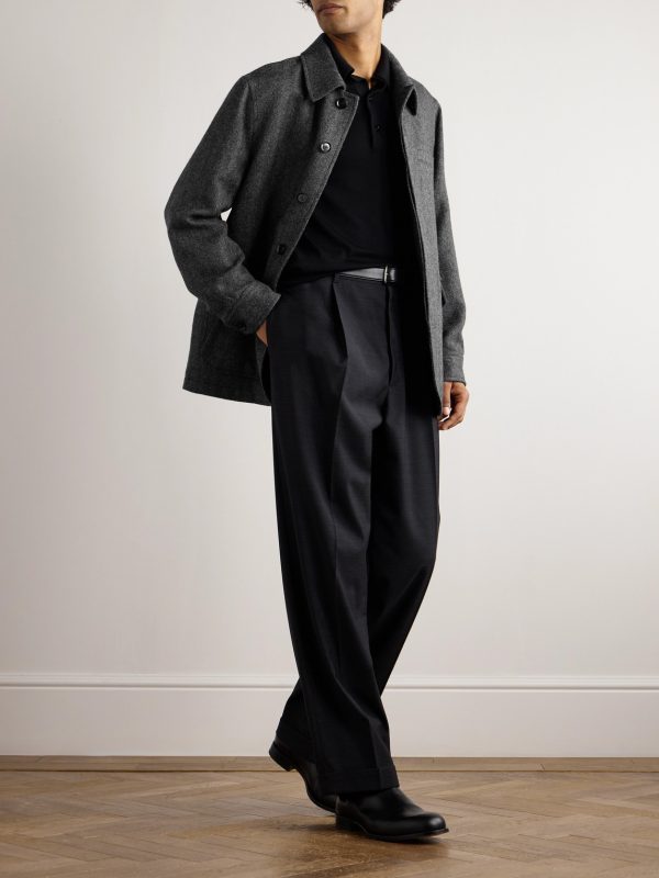 Herringbone Alpaca Chore Jacket - OU Herringbone Alpaca Chore Jacket - OU