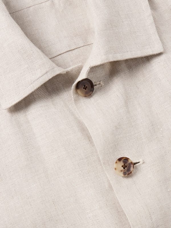 Linen-Twill Overshirt - CU Linen-Twill Overshirt - CU