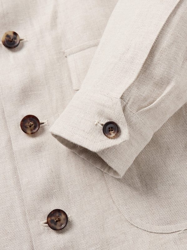 Linen-Twill Overshirt - E1 Linen-Twill Overshirt - E1