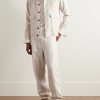 Linen-Twill Overshirt - OU Linen-Twill Overshirt - OU
