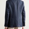 Linen Suit Jacket - BK Linen Suit Jacket - BK