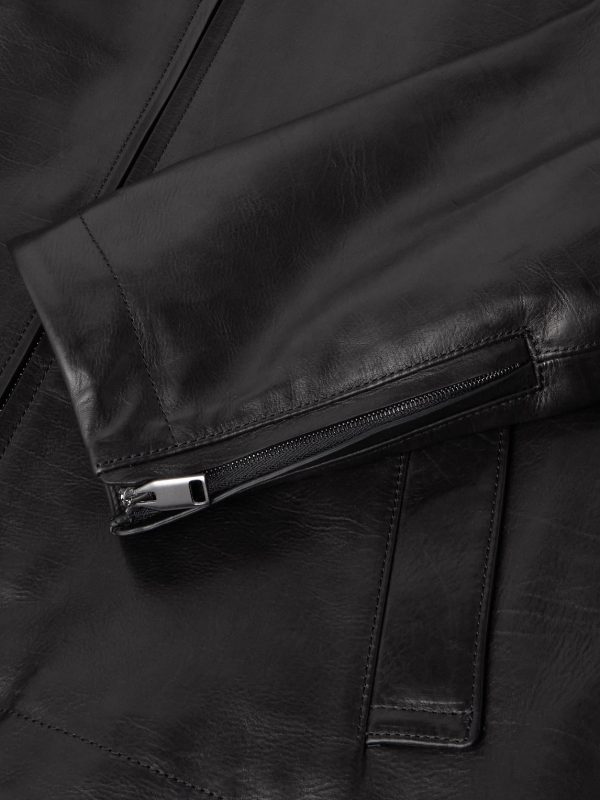 Leather Blouson Jacket - E1 Leather Blouson Jacket - E1